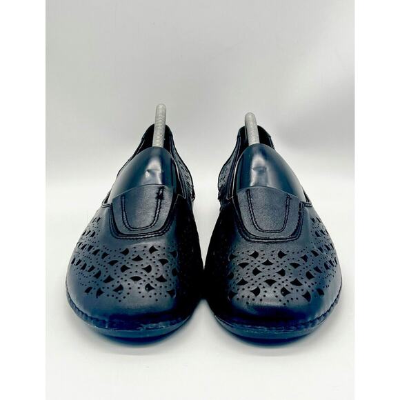 PROPET Shoes Womens Size 12D Black Lightweight Cabrini Wedge Slip On - Picture 2 of 7